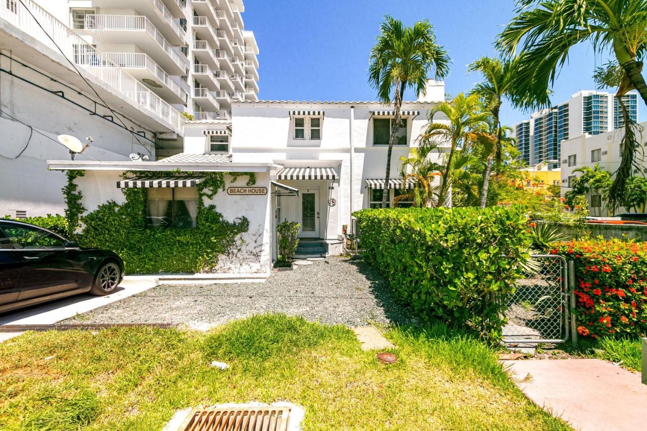 Vintage Townhouse With Private Jaccuzzi And Yard Apartment Miami Beach Exterior photo